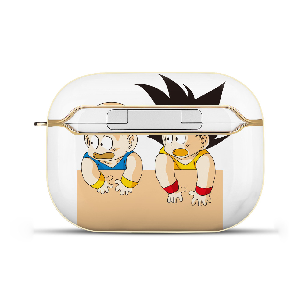（画像用） ドラゴンボール 孫悟空（そん ごくう）Son Goku カカロット DRAGON BALL Kakarotto 【AirPods Pro用】ハードシェル保護ケース｜耐衝撃・防指紋・カラビナ付き商品仕様