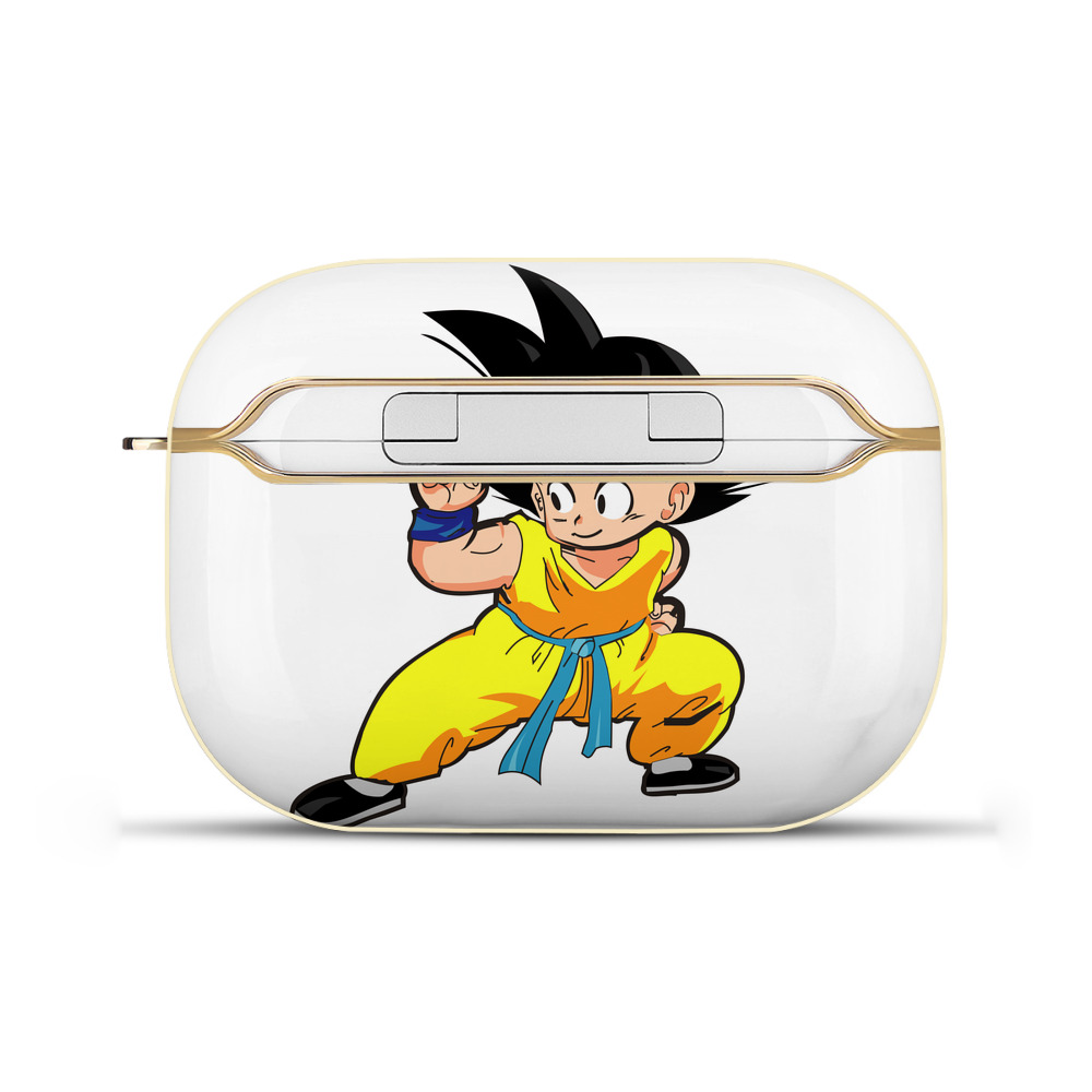 （画像用） ドラゴンボール 孫悟空（そん ごくう）Son Goku カカロット DRAGON BALL Kakarotto 【AirPods Pro用】ハードシェル保護ケース｜耐衝撃・防指紋・カラビナ付き商品仕様