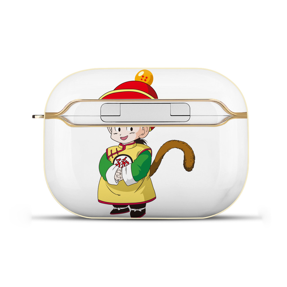 （画像用） ドラゴンボール 孫悟空（そん ごくう）Son Goku カカロット DRAGON BALL Kakarotto 【AirPods Pro用】ハードシェル保護ケース｜耐衝撃・防指紋・カラビナ付き商品仕様