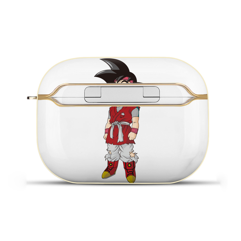 （画像用） ドラゴンボール 孫悟空（そん ごくう）Son Goku カカロット DRAGON BALL Kakarotto 【AirPods Pro用】ハードシェル保護ケース｜耐衝撃・防指紋・カラビナ付き商品仕様