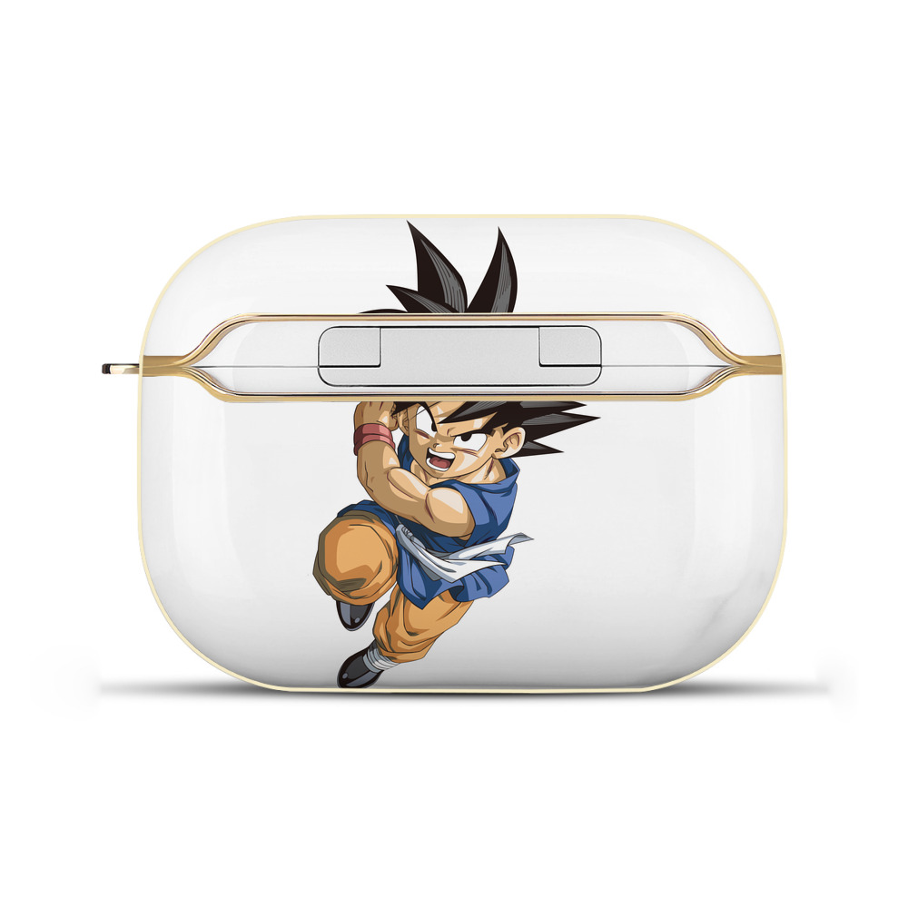 （画像用） ドラゴンボール 孫悟空（そん ごくう）Son Goku カカロット DRAGON BALL Kakarotto 【AirPods Pro用】ハードシェル保護ケース｜耐衝撃・防指紋・カラビナ付き商品仕様