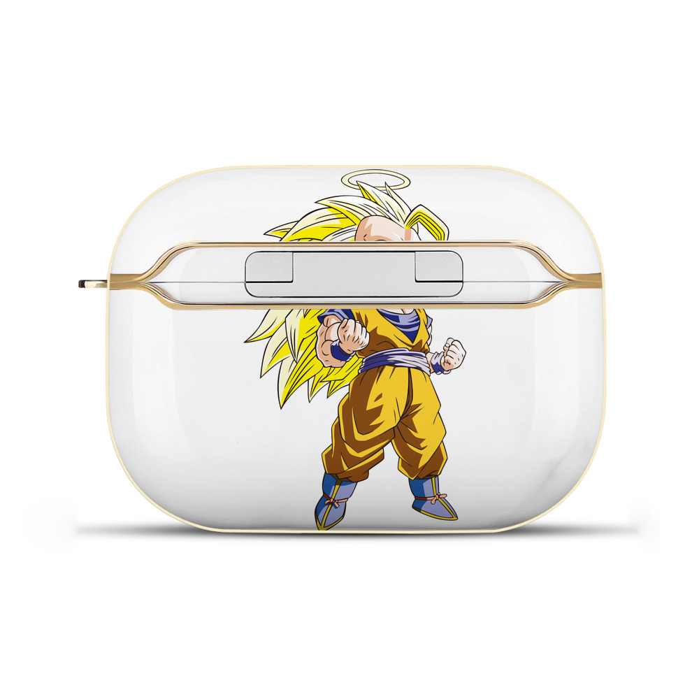 （画像用） ドラゴンボール 孫悟空（そん ごくう）Son Goku カカロット DRAGON BALL Kakarotto 【AirPods Pro用】ハードシェル保護ケース｜耐衝撃・防指紋・カラビナ付き商品仕様
