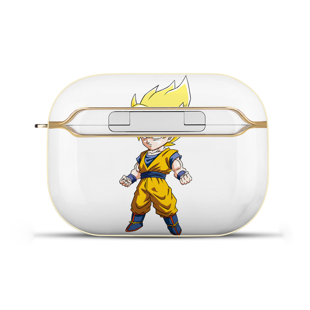 （画像用） ドラゴンボール 孫悟空（そん ごくう）Son Goku カカロット DRAGON BALL Kakarotto 【AirPods Pro用】ハードシェル保護ケース｜耐衝撃・防指紋・カラビナ付き商品仕様