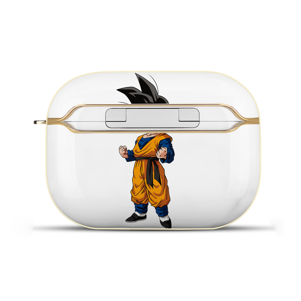 （画像用） ドラゴンボール 孫悟空（そん ごくう）Son Goku カカロット DRAGON BALL Kakarotto 【AirPods Pro用】ハードシェル保護ケース｜耐衝撃・防指紋・カラビナ付き商品仕様