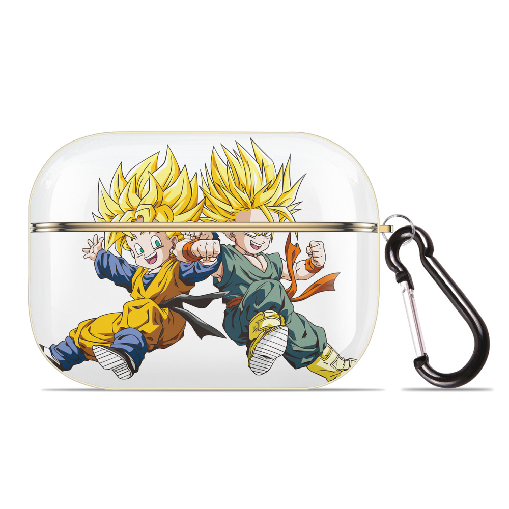 （画像用） ドラゴンボール 孫悟空（そん ごくう）Son Goku カカロット DRAGON BALL Kakarotto 【AirPods Pro用】ハードシェル保護ケース｜耐衝撃・防指紋・カラビナ付き商品仕様