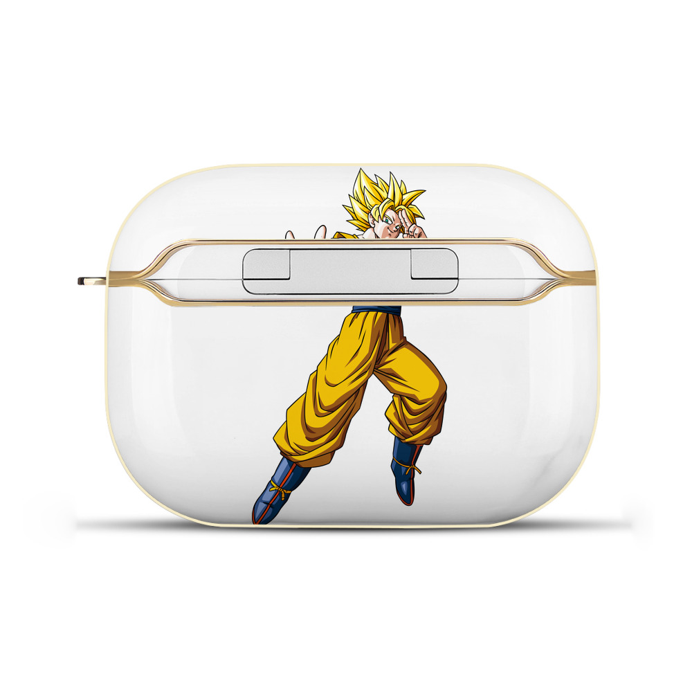 （画像用） ドラゴンボール 孫悟空（そん ごくう）Son Goku カカロット DRAGON BALL Kakarotto 【AirPods Pro用】ハードシェル保護ケース｜耐衝撃・防指紋・カラビナ付き商品仕様