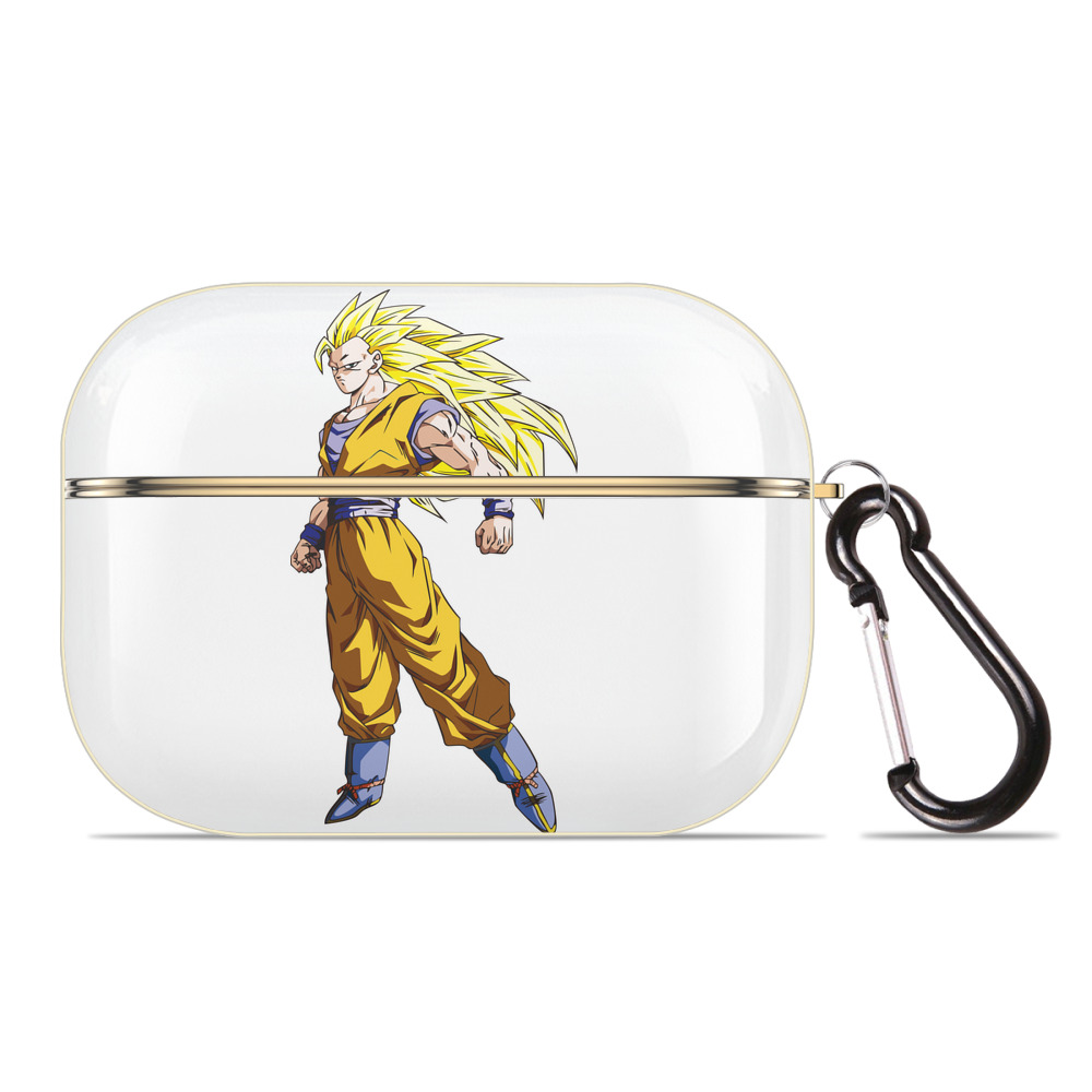 （画像用） ドラゴンボール 孫悟空（そん ごくう）Son Goku カカロット DRAGON BALL Kakarotto 【AirPods Pro用】ハードシェル保護ケース｜耐衝撃・防指紋・カラビナ付き商品仕様
