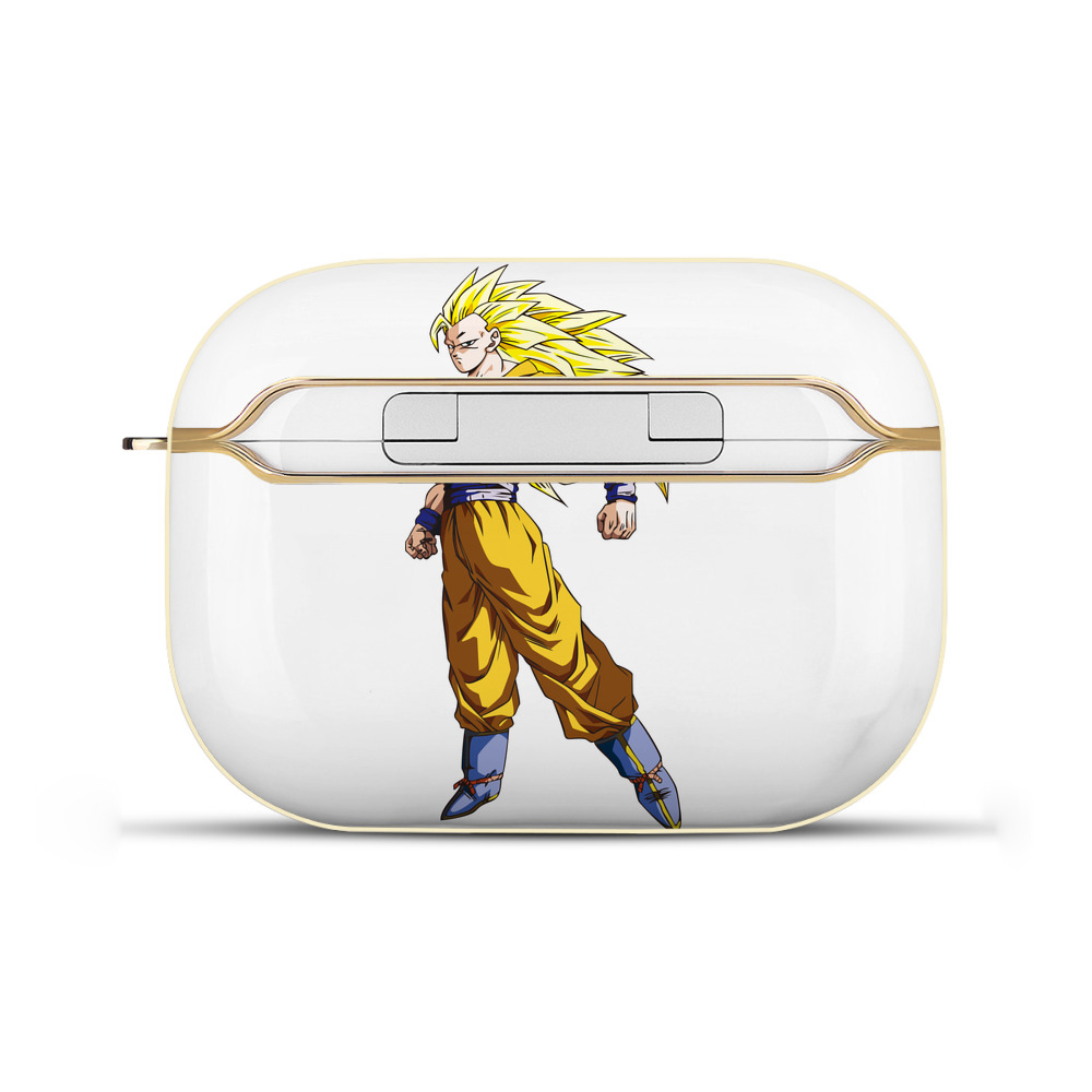 （画像用） ドラゴンボール 孫悟空（そん ごくう）Son Goku カカロット DRAGON BALL Kakarotto 【AirPods Pro用】ハードシェル保護ケース｜耐衝撃・防指紋・カラビナ付き商品仕様