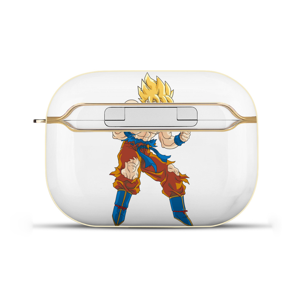 （画像用） ドラゴンボール 孫悟空（そん ごくう）Son Goku カカロット DRAGON BALL Kakarotto 【AirPods Pro用】ハードシェル保護ケース｜耐衝撃・防指紋・カラビナ付き商品仕様
