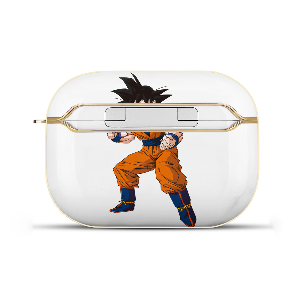 （画像用） ドラゴンボール 孫悟空（そん ごくう）Son Goku カカロット DRAGON BALL Kakarotto 【AirPods Pro用】ハードシェル保護ケース｜耐衝撃・防指紋・カラビナ付き商品仕様