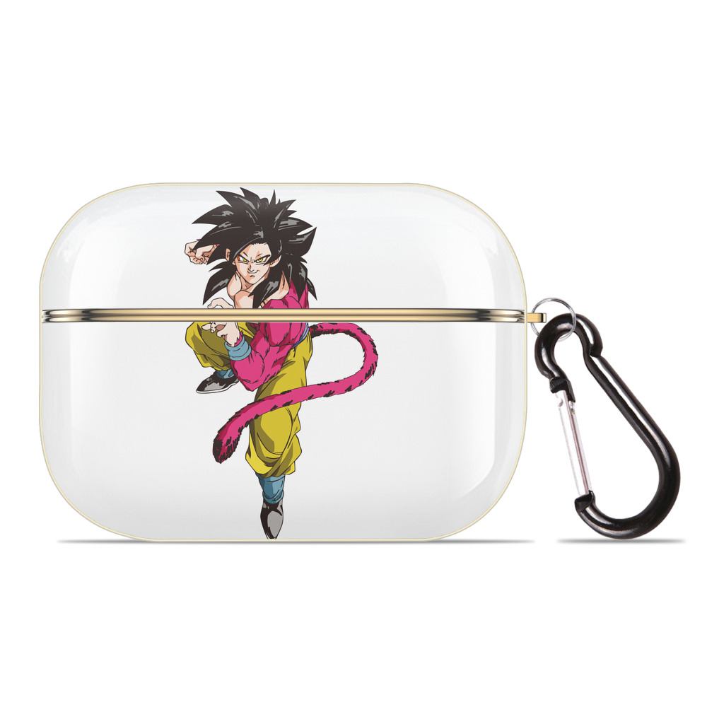 （画像用） ドラゴンボール 孫悟空（そん ごくう）Son Goku カカロット DRAGON BALL Kakarotto 【AirPods Pro用】ハードシェル保護ケース｜耐衝撃・防指紋・カラビナ付き商品仕様