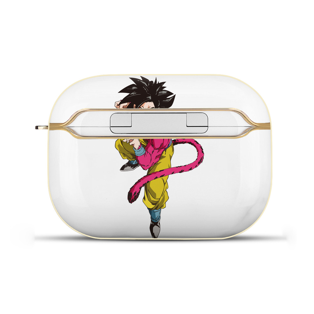 （画像用） ドラゴンボール 孫悟空（そん ごくう）Son Goku カカロット DRAGON BALL Kakarotto 【AirPods Pro用】ハードシェル保護ケース｜耐衝撃・防指紋・カラビナ付き商品仕様