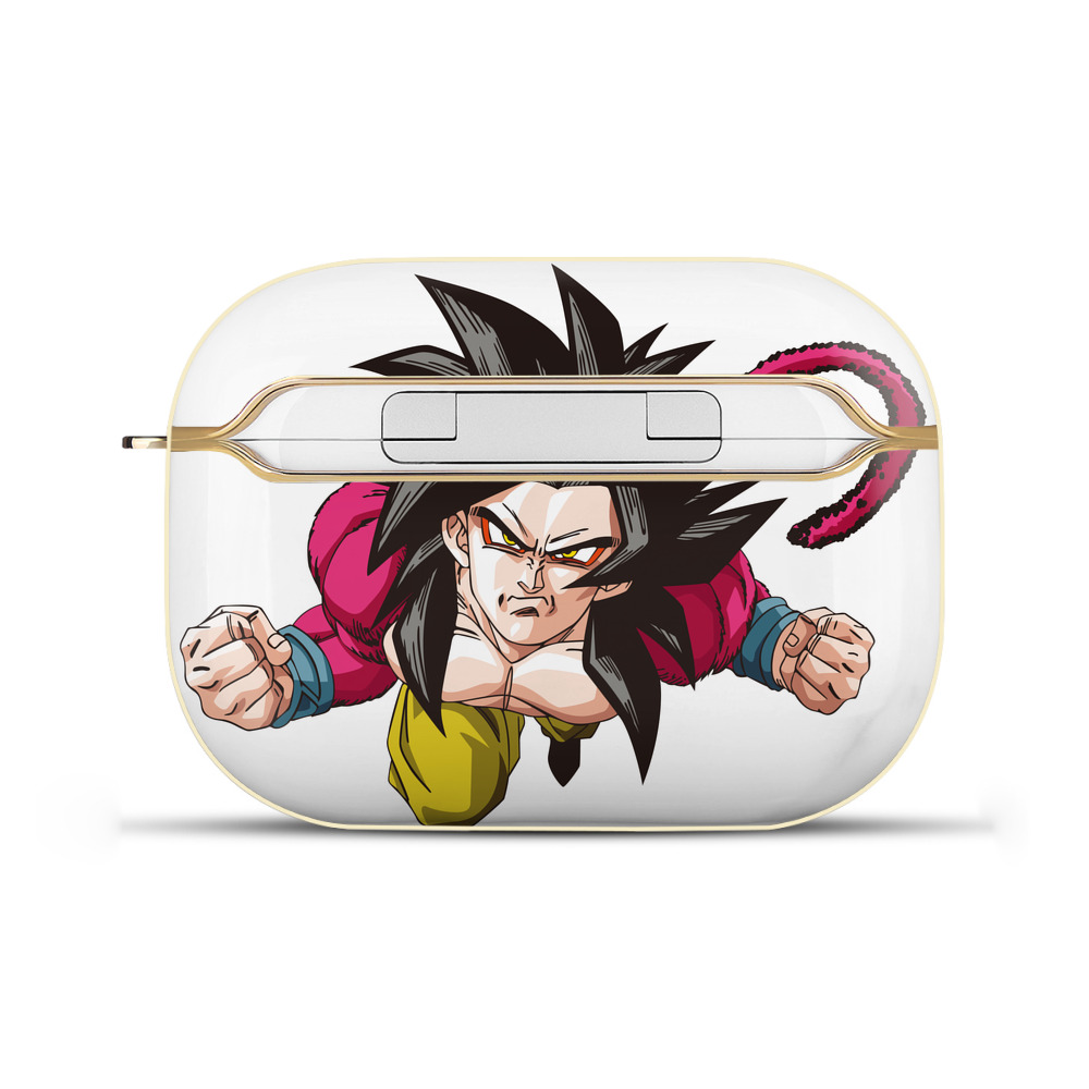 （画像用） ドラゴンボール 孫悟空（そん ごくう）Son Goku カカロット DRAGON BALL Kakarotto 【AirPods Pro用】ハードシェル保護ケース｜耐衝撃・防指紋・カラビナ付き商品仕様