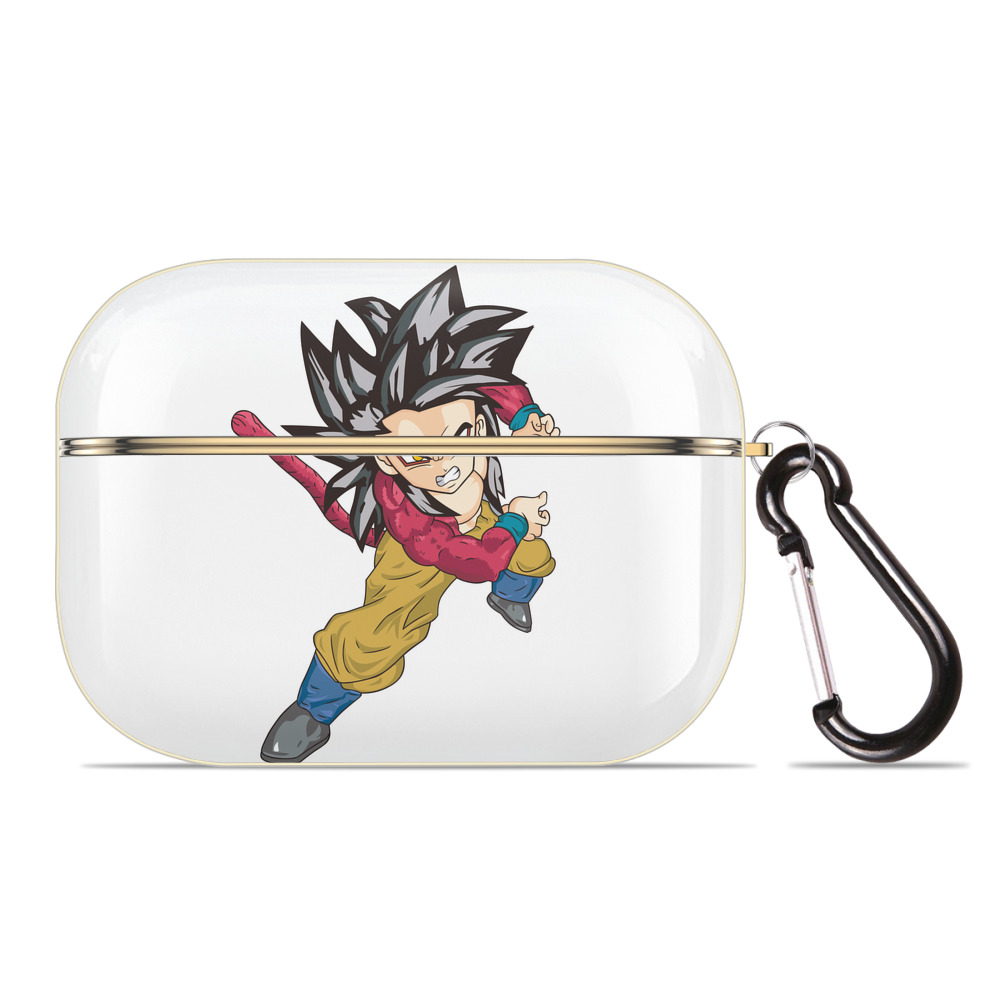（画像用） ドラゴンボール 孫悟空（そん ごくう）Son Goku カカロット DRAGON BALL Kakarotto 【AirPods Pro用】ハードシェル保護ケース｜耐衝撃・防指紋・カラビナ付き商品仕様