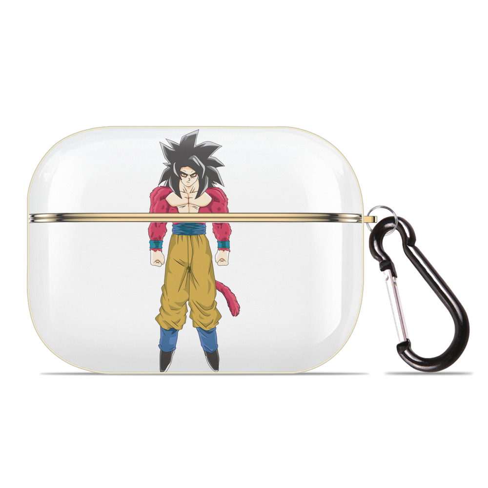 （画像用） ドラゴンボール 孫悟空（そん ごくう）Son Goku カカロット DRAGON BALL Kakarotto 【AirPods Pro用】ハードシェル保護ケース｜耐衝撃・防指紋・カラビナ付き商品仕様