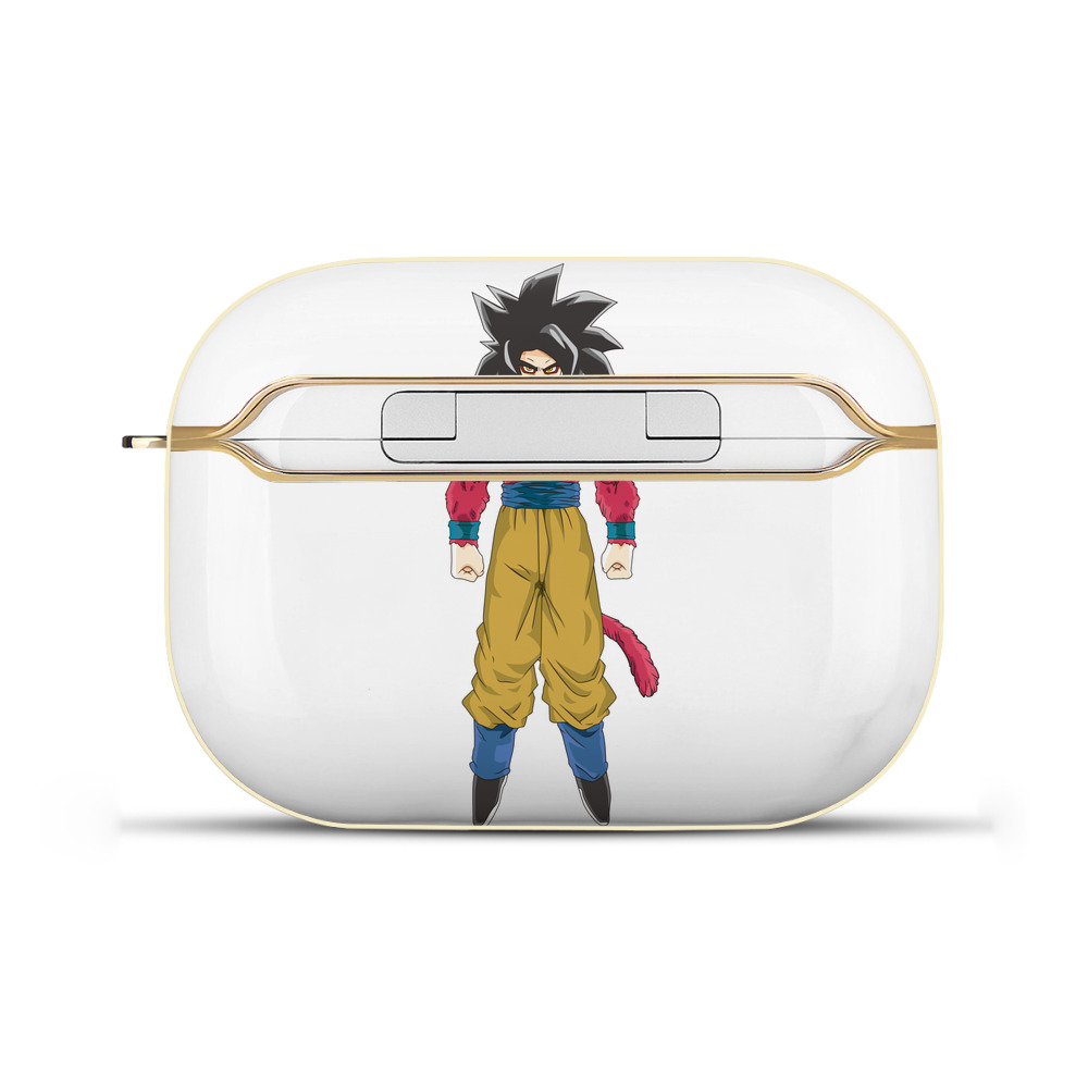 （画像用） ドラゴンボール 孫悟空（そん ごくう）Son Goku カカロット DRAGON BALL Kakarotto 【AirPods Pro用】ハードシェル保護ケース｜耐衝撃・防指紋・カラビナ付き商品仕様