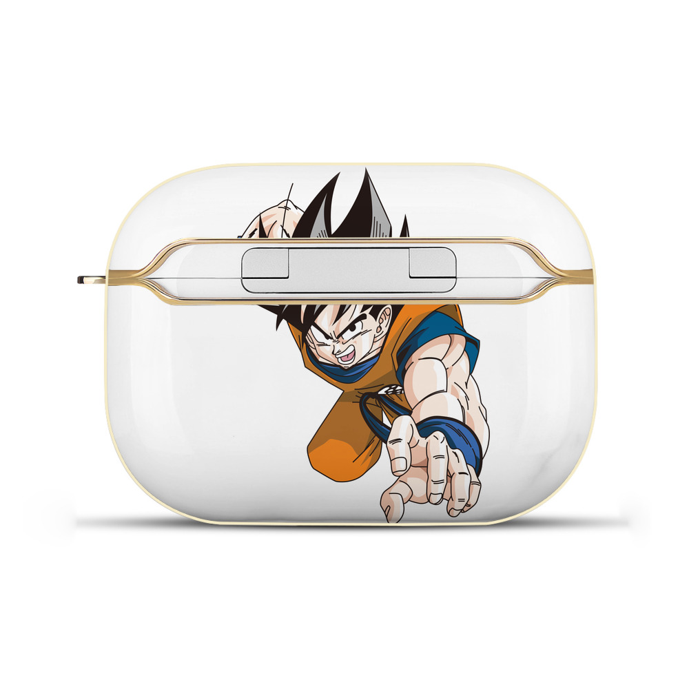 （画像用） ドラゴンボール 孫悟空（そん ごくう）Son Goku カカロット DRAGON BALL Kakarotto 【AirPods Pro用】ハードシェル保護ケース｜耐衝撃・防指紋・カラビナ付き商品仕様