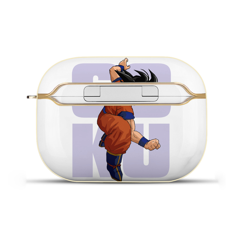 （画像用） ドラゴンボール 孫悟空（そん ごくう）Son Goku カカロット DRAGON BALL Kakarotto 【AirPods Pro用】ハードシェル保護ケース｜耐衝撃・防指紋・カラビナ付き商品仕様