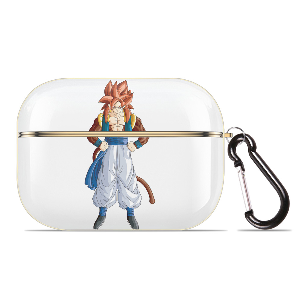 （画像用） ドラゴンボール 孫悟空（そん ごくう）Son Goku カカロット DRAGON BALL Kakarotto 【AirPods Pro用】ハードシェル保護ケース｜耐衝撃・防指紋・カラビナ付き商品仕様