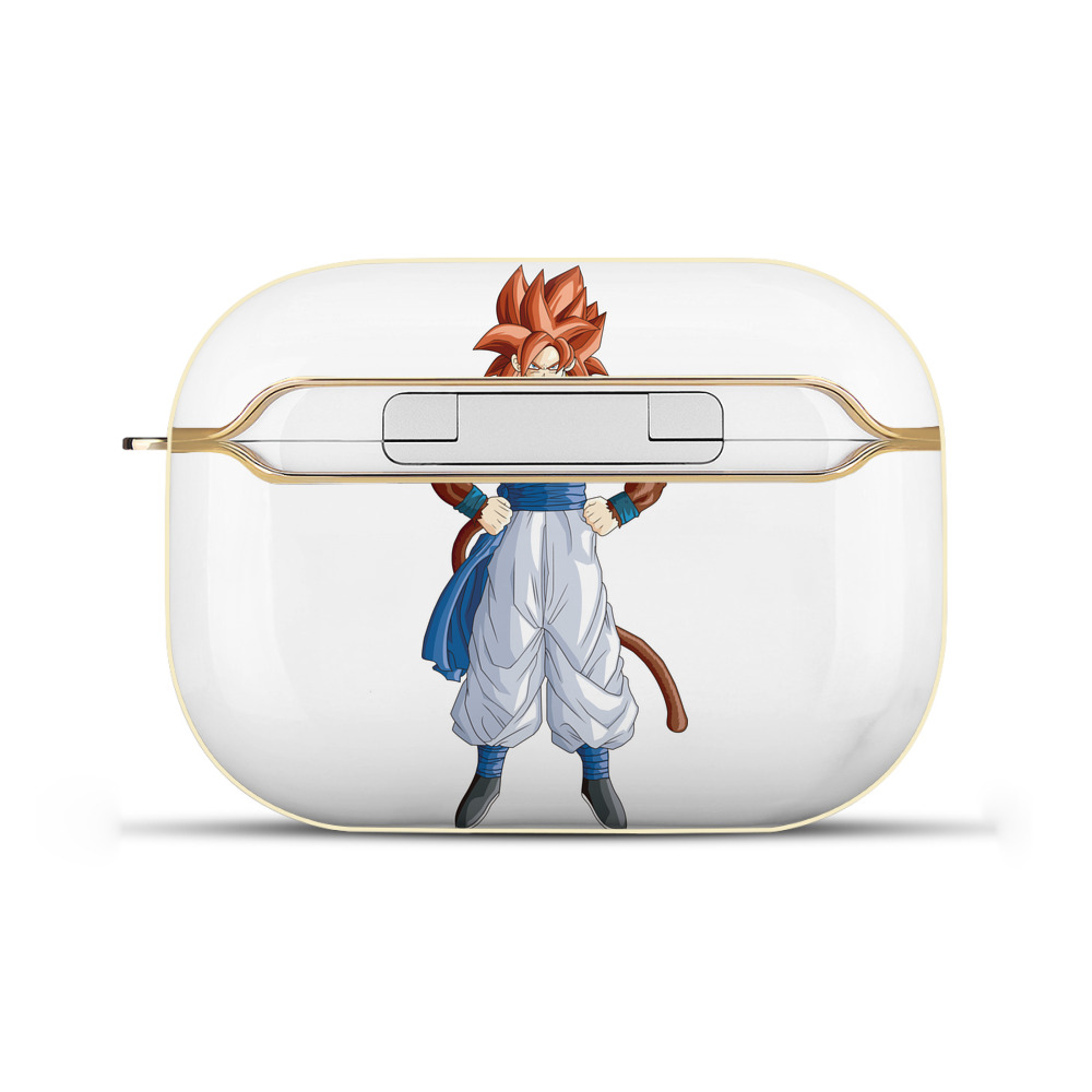 （画像用） ドラゴンボール 孫悟空（そん ごくう）Son Goku カカロット DRAGON BALL Kakarotto 【AirPods Pro用】ハードシェル保護ケース｜耐衝撃・防指紋・カラビナ付き商品仕様