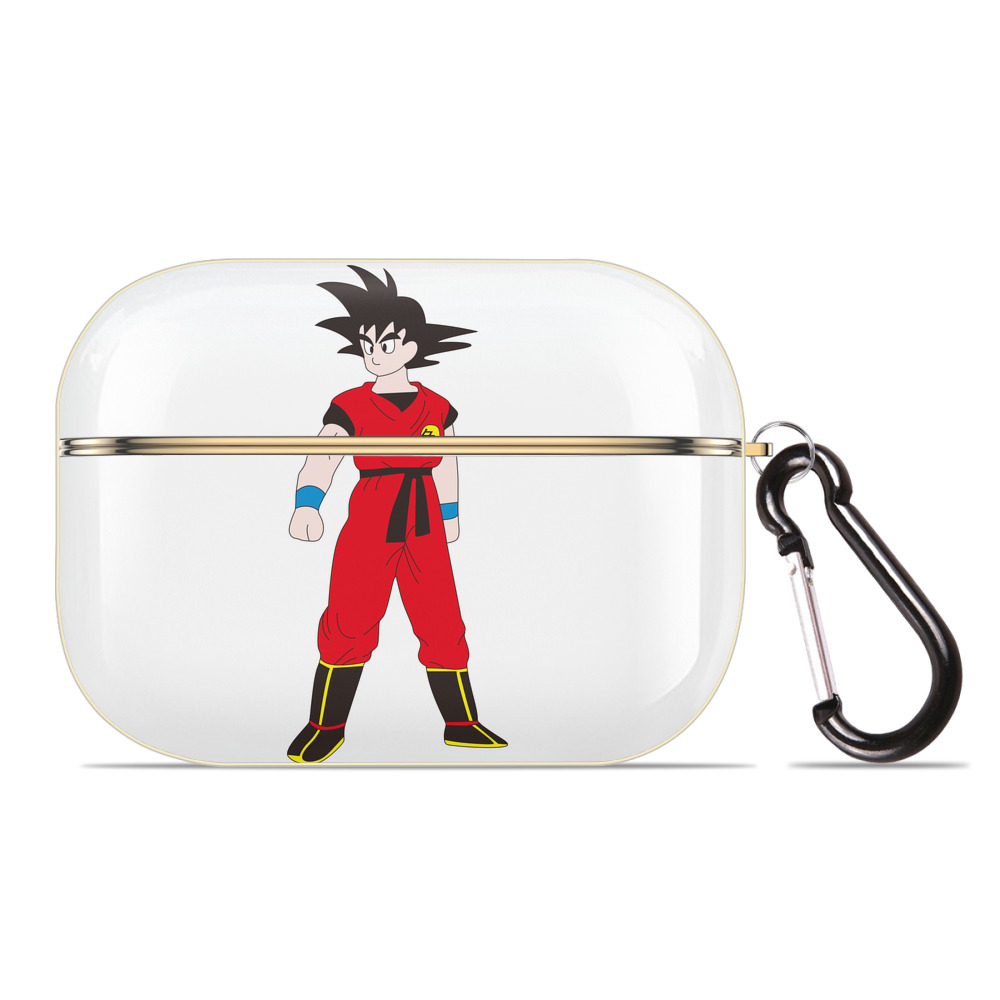 （画像用） ドラゴンボール 孫悟空（そん ごくう）Son Goku カカロット DRAGON BALL Kakarotto 【AirPods Pro用】ハードシェル保護ケース｜耐衝撃・防指紋・カラビナ付き商品仕様