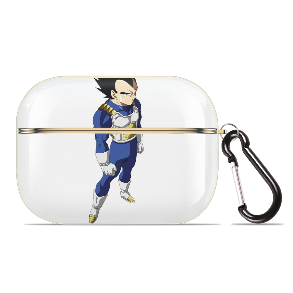 （画像用） ドラゴンボール ベジータ四世（Bejīta Yonsei）DRAGON BALL Vegeta IV 【AirPods Pro用】ハードシェル保護ケース｜耐衝撃・防指紋・カラビナ付き商品仕様