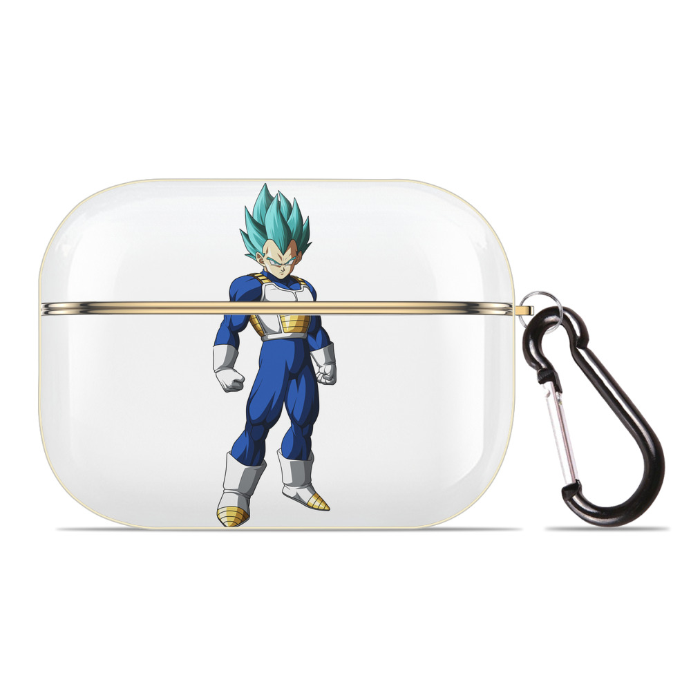 （画像用） ドラゴンボール ベジータ四世（Bejīta Yonsei）DRAGON BALL Vegeta IV 【AirPods Pro用】ハードシェル保護ケース｜耐衝撃・防指紋・カラビナ付き商品仕様