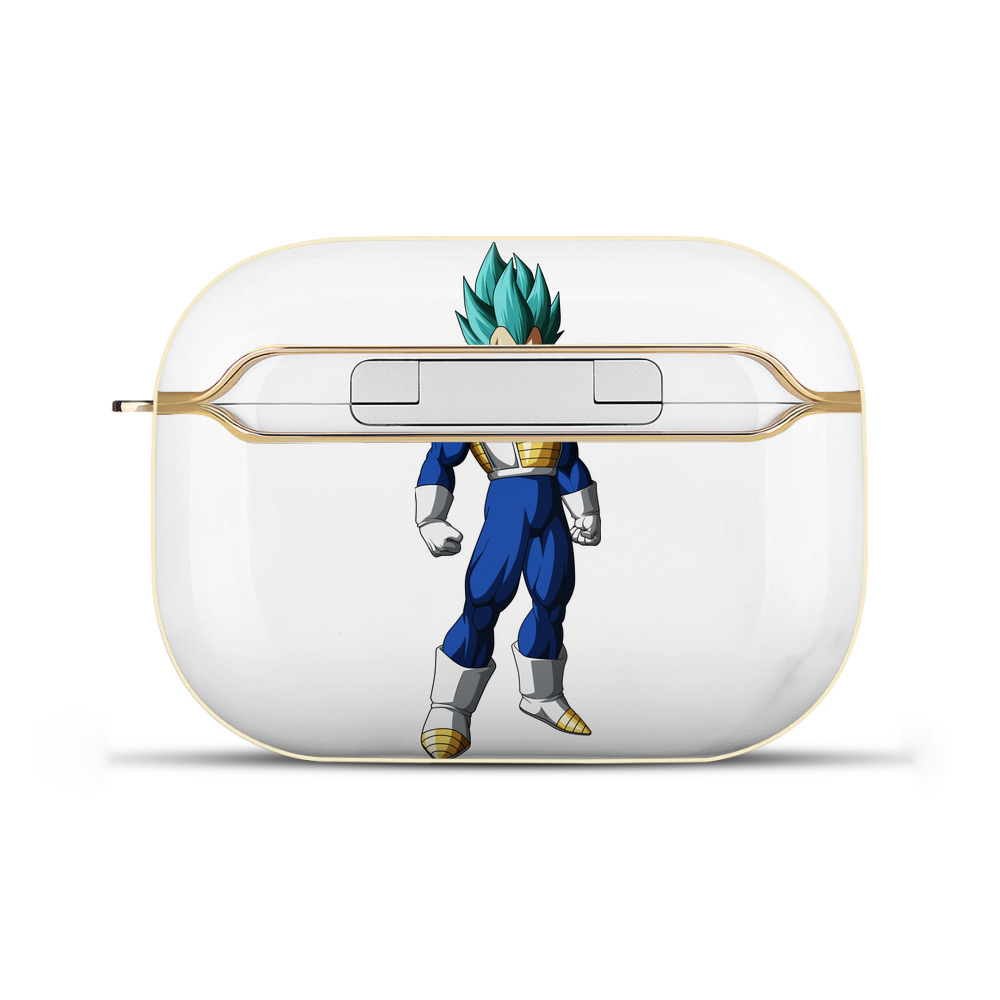 （画像用） ドラゴンボール ベジータ四世（Bejīta Yonsei）DRAGON BALL Vegeta IV 【AirPods Pro用】ハードシェル保護ケース｜耐衝撃・防指紋・カラビナ付き商品仕様