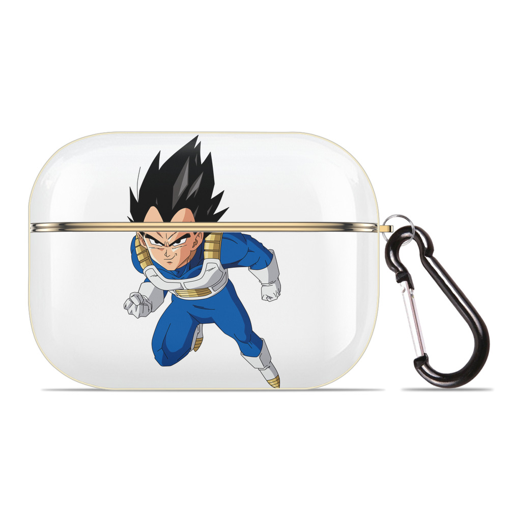 （画像用） ドラゴンボール ベジータ四世（Bejīta Yonsei）DRAGON BALL Vegeta IV 【AirPods Pro用】ハードシェル保護ケース｜耐衝撃・防指紋・カラビナ付き商品仕様
