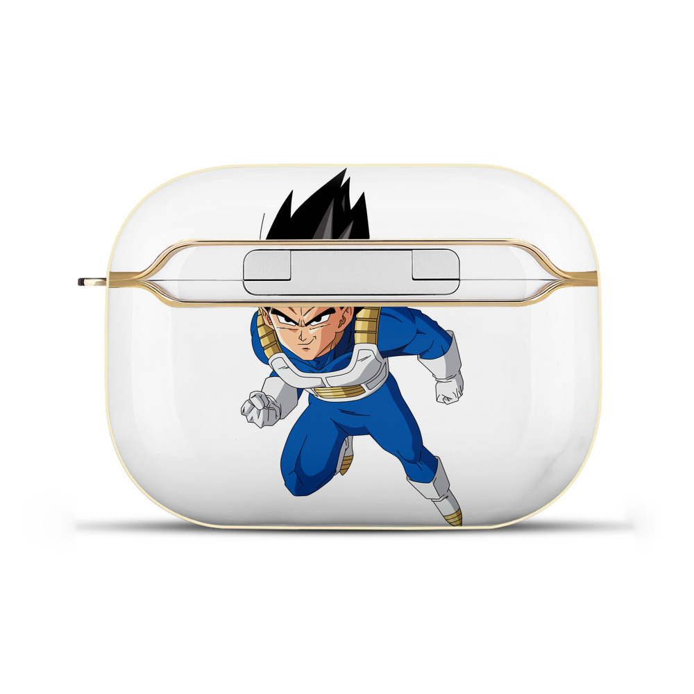 （画像用） ドラゴンボール ベジータ四世（Bejīta Yonsei）DRAGON BALL Vegeta IV 【AirPods Pro用】ハードシェル保護ケース｜耐衝撃・防指紋・カラビナ付き商品仕様