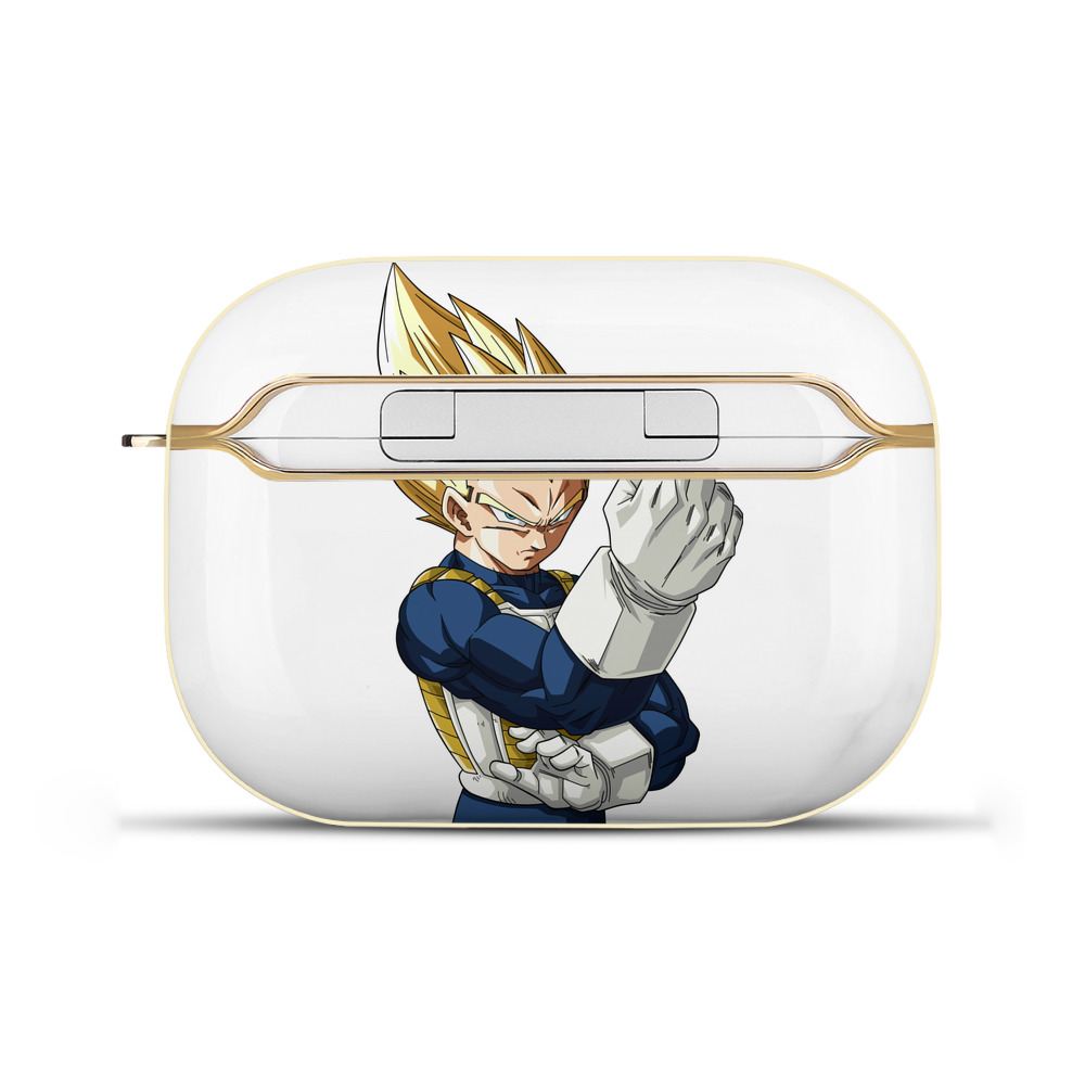 （画像用） ドラゴンボール ベジータ四世（Bejīta Yonsei）DRAGON BALL Vegeta IV 【AirPods Pro用】ハードシェル保護ケース｜耐衝撃・防指紋・カラビナ付き商品仕様