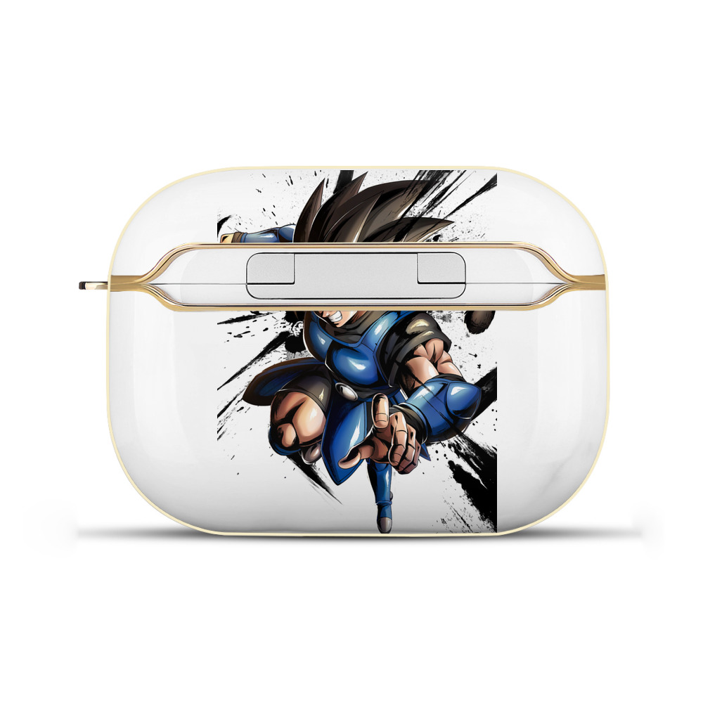 （画像用） ドラゴンボール ベジータ四世（Bejīta Yonsei）DRAGON BALL Vegeta IV 【AirPods Pro用】ハードシェル保護ケース｜耐衝撃・防指紋・カラビナ付き商品仕様
