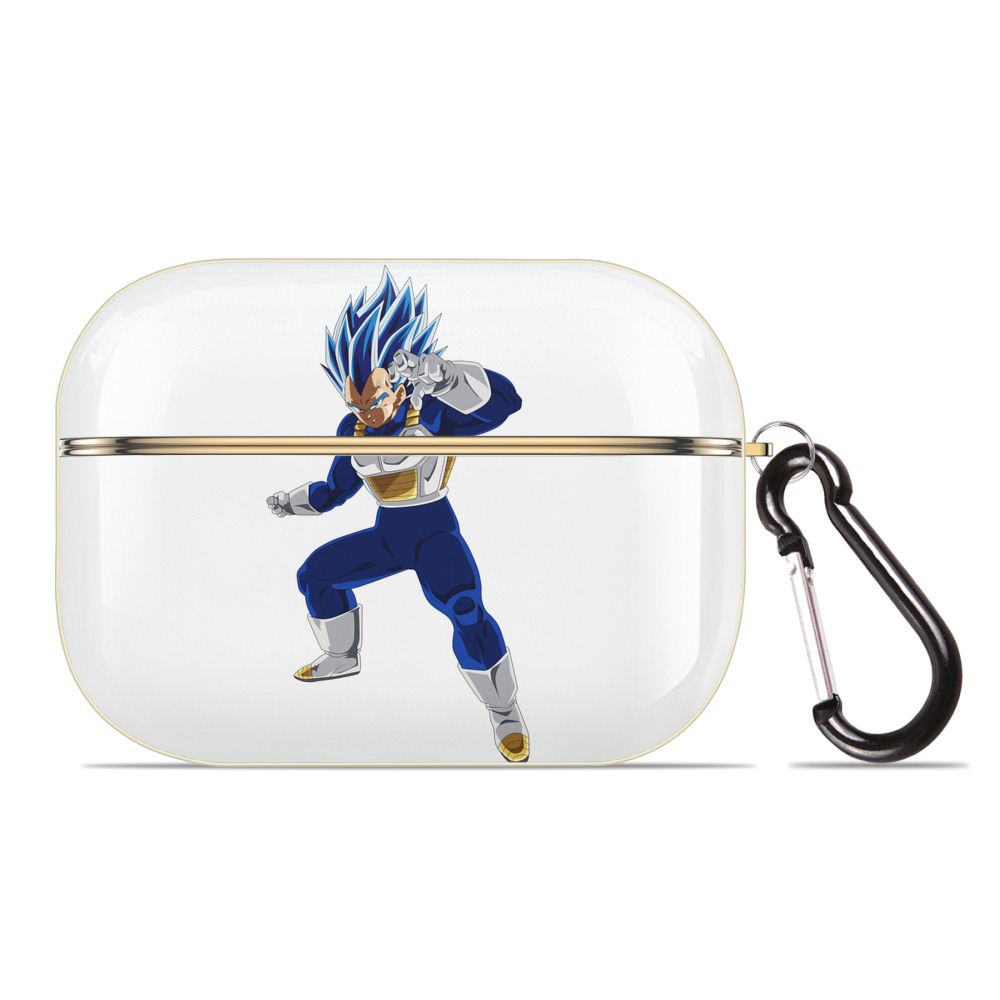 （画像用） ドラゴンボール ベジータ四世（Bejīta Yonsei）DRAGON BALL Vegeta IV 【AirPods Pro用】ハードシェル保護ケース｜耐衝撃・防指紋・カラビナ付き商品仕様