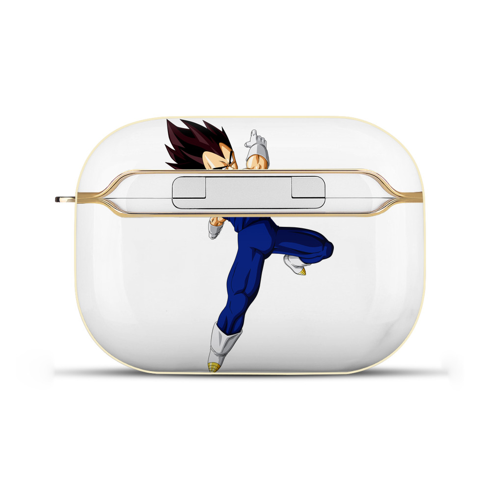 （画像用） ドラゴンボール ベジータ四世（Bejīta Yonsei）DRAGON BALL Vegeta IV 【AirPods Pro用】ハードシェル保護ケース｜耐衝撃・防指紋・カラビナ付き商品仕様
