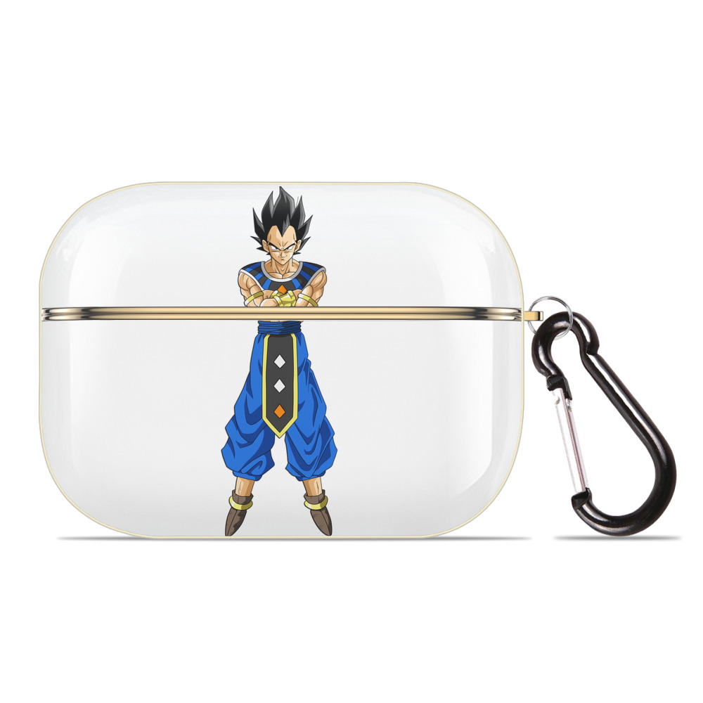 （画像用） ドラゴンボール ベジータ四世（Bejīta Yonsei）DRAGON BALL Vegeta IV 【AirPods Pro用】ハードシェル保護ケース｜耐衝撃・防指紋・カラビナ付き商品仕様
