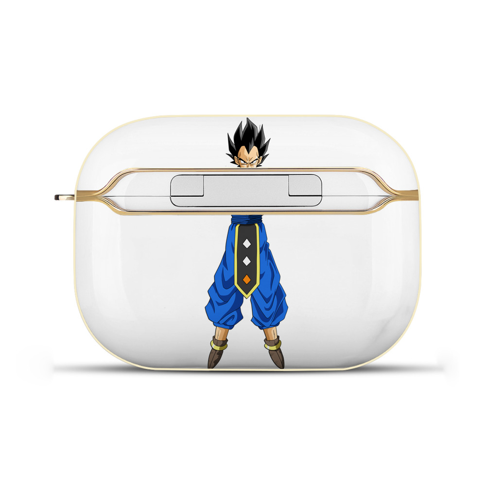 （画像用） ドラゴンボール ベジータ四世（Bejīta Yonsei）DRAGON BALL Vegeta IV 【AirPods Pro用】ハードシェル保護ケース｜耐衝撃・防指紋・カラビナ付き商品仕様