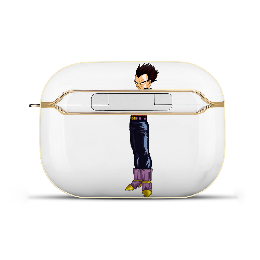 （画像用） ドラゴンボール ベジータ四世（Bejīta Yonsei）DRAGON BALL Vegeta IV 【AirPods Pro用】ハードシェル保護ケース｜耐衝撃・防指紋・カラビナ付き商品仕様