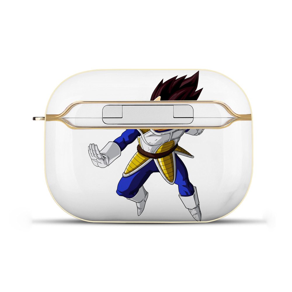（画像用） ドラゴンボール ベジータ四世（Bejīta Yonsei）DRAGON BALL Vegeta IV 【AirPods Pro用】ハードシェル保護ケース｜耐衝撃・防指紋・カラビナ付き商品仕様