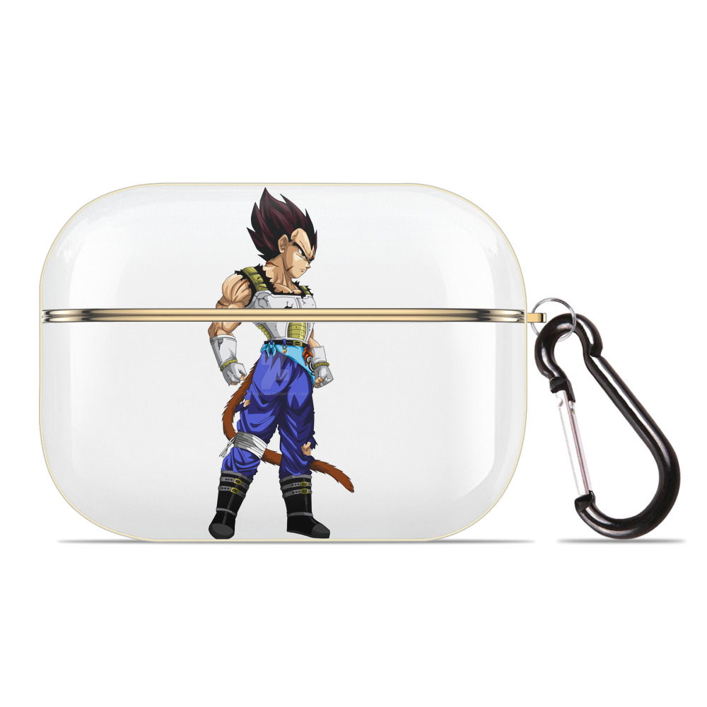 （画像用） ドラゴンボール ベジータ四世（Bejīta Yonsei）DRAGON BALL Vegeta IV 【AirPods Pro用】ハードシェル保護ケース｜耐衝撃・防指紋・カラビナ付き商品仕様