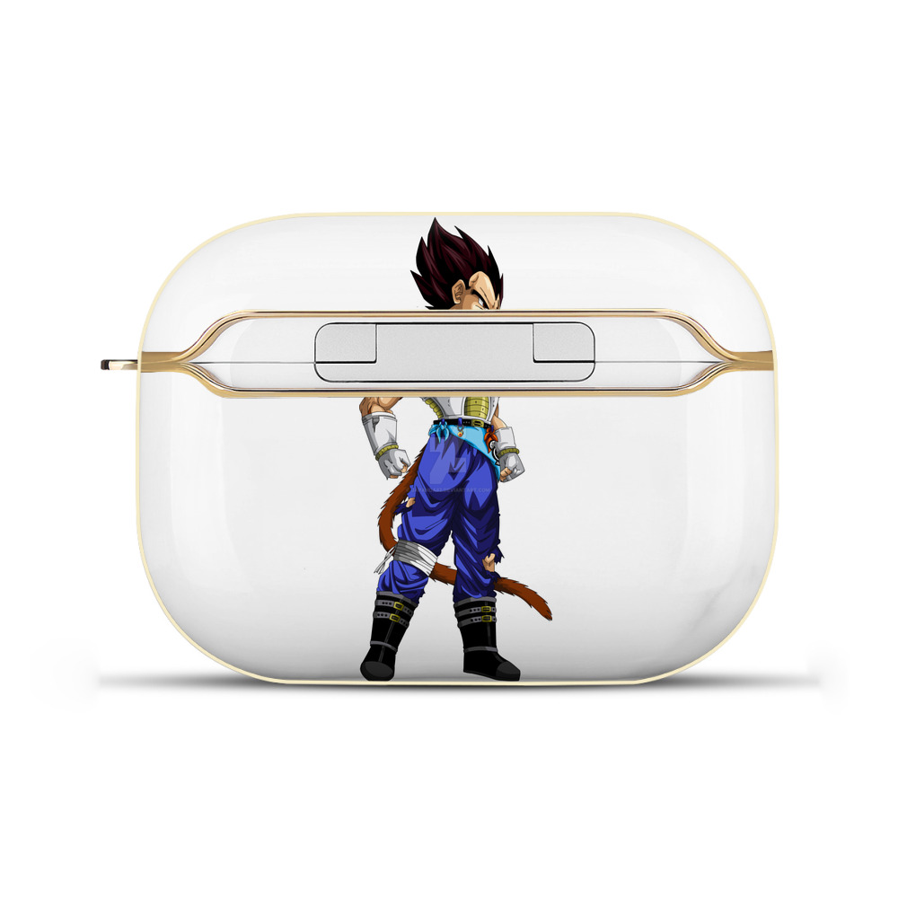 （画像用） ドラゴンボール ベジータ四世（Bejīta Yonsei）DRAGON BALL Vegeta IV 【AirPods Pro用】ハードシェル保護ケース｜耐衝撃・防指紋・カラビナ付き商品仕様