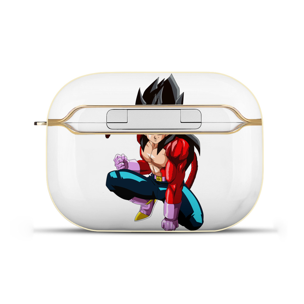 （画像用） ドラゴンボール ベジータ四世（Bejīta Yonsei）DRAGON BALL Vegeta IV 【AirPods Pro用】ハードシェル保護ケース｜耐衝撃・防指紋・カラビナ付き商品仕様