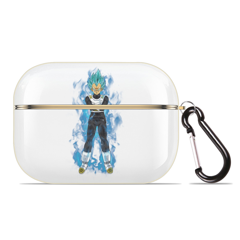 （画像用） ドラゴンボール ベジータ四世（Bejīta Yonsei）DRAGON BALL Vegeta IV 【AirPods Pro用】ハードシェル保護ケース｜耐衝撃・防指紋・カラビナ付き商品仕様