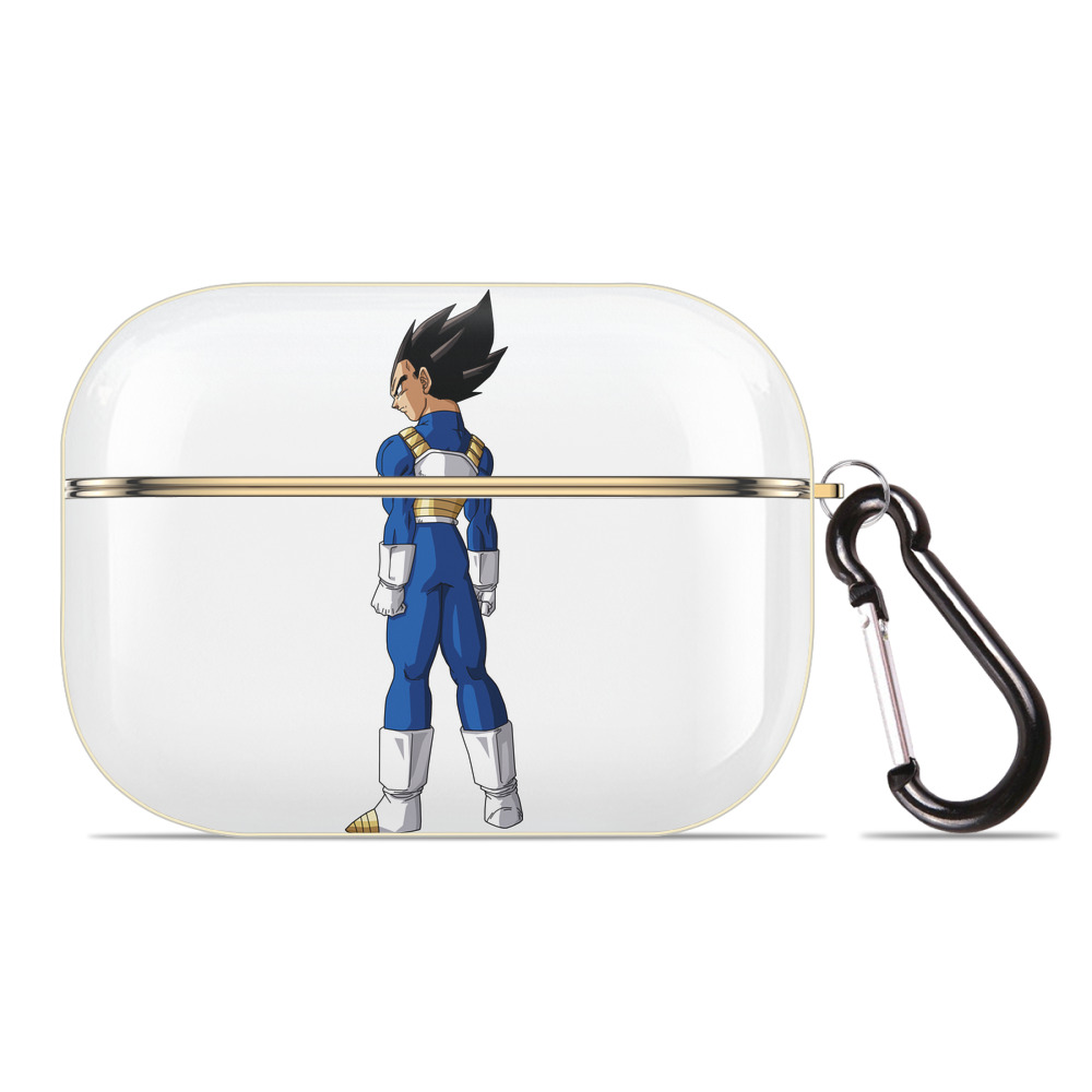 （画像用） ドラゴンボール ベジータ四世（Bejīta Yonsei）DRAGON BALL Vegeta IV 【AirPods Pro用】ハードシェル保護ケース｜耐衝撃・防指紋・カラビナ付き商品仕様