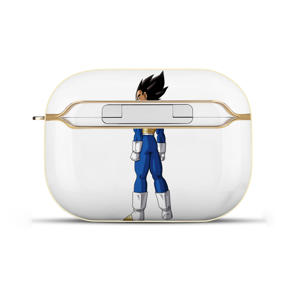 （画像用） ドラゴンボール ベジータ四世（Bejīta Yonsei）DRAGON BALL Vegeta IV 【AirPods Pro用】ハードシェル保護ケース｜耐衝撃・防指紋・カラビナ付き商品仕様