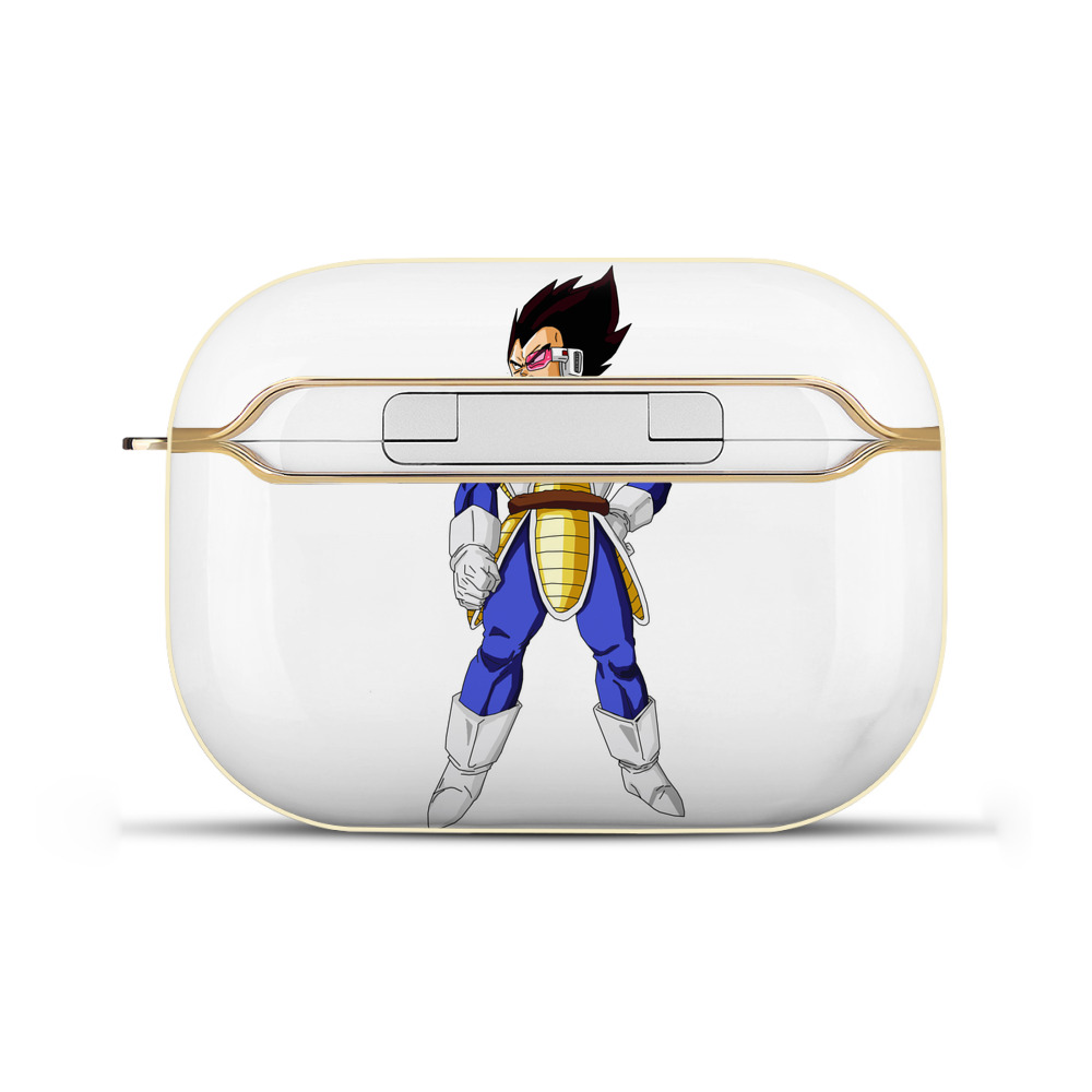 （画像用） ドラゴンボール ベジータ四世（Bejīta Yonsei）DRAGON BALL Vegeta IV 【AirPods Pro用】ハードシェル保護ケース｜耐衝撃・防指紋・カラビナ付き商品仕様