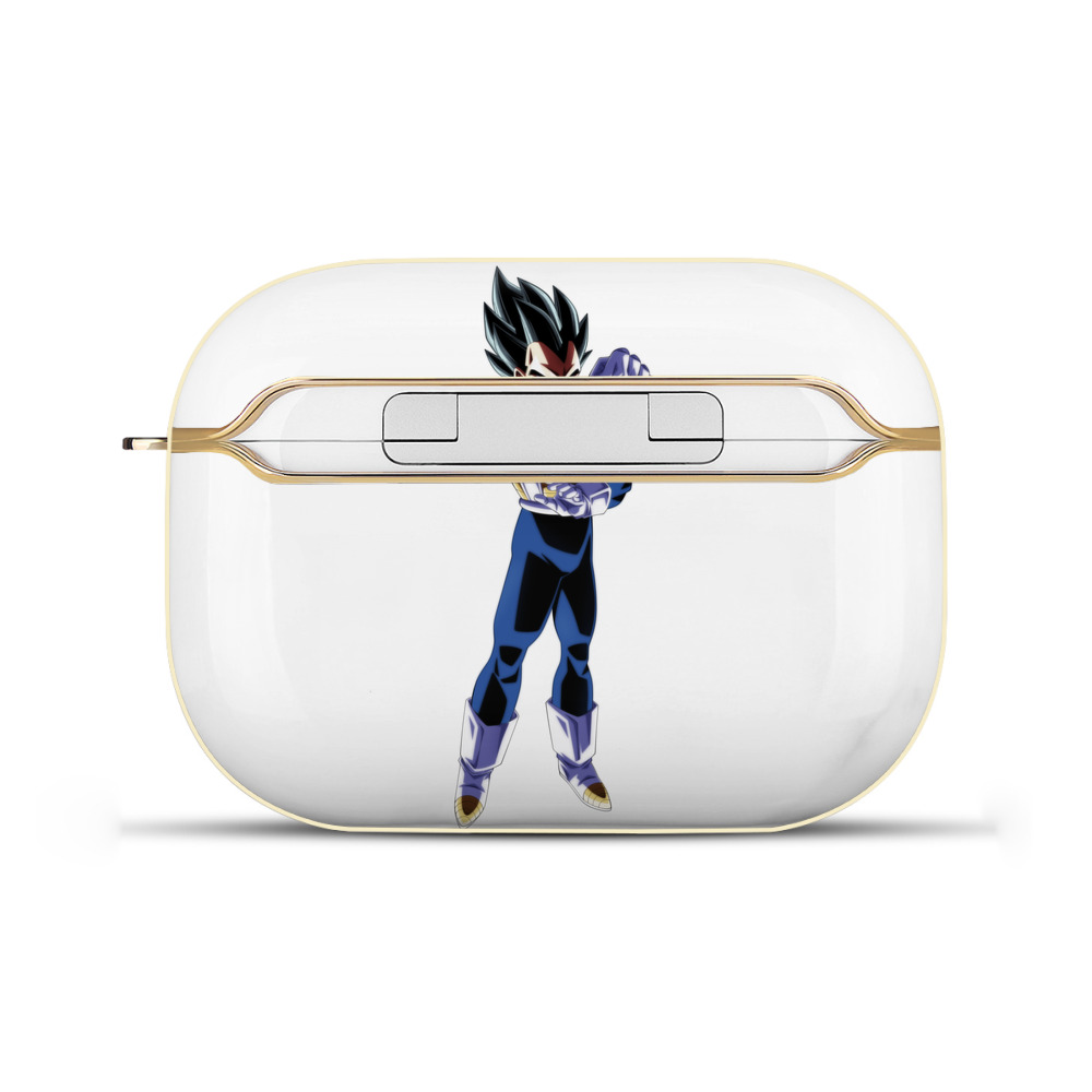 （画像用） ドラゴンボール ベジータ四世（Bejīta Yonsei）DRAGON BALL Vegeta IV 【AirPods Pro用】ハードシェル保護ケース｜耐衝撃・防指紋・カラビナ付き商品仕様