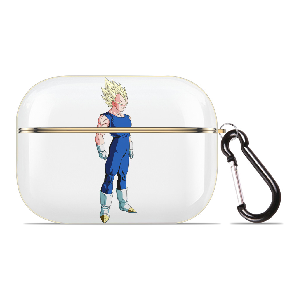 （画像用） ドラゴンボール ベジータ四世（Bejīta Yonsei）DRAGON BALL Vegeta IV 【AirPods Pro用】ハードシェル保護ケース｜耐衝撃・防指紋・カラビナ付き商品仕様