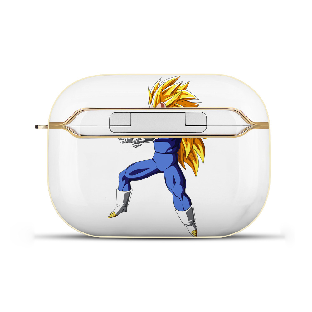 （画像用） ドラゴンボール ベジータ四世（Bejīta Yonsei）DRAGON BALL Vegeta IV 【AirPods Pro用】ハードシェル保護ケース｜耐衝撃・防指紋・カラビナ付き商品仕様