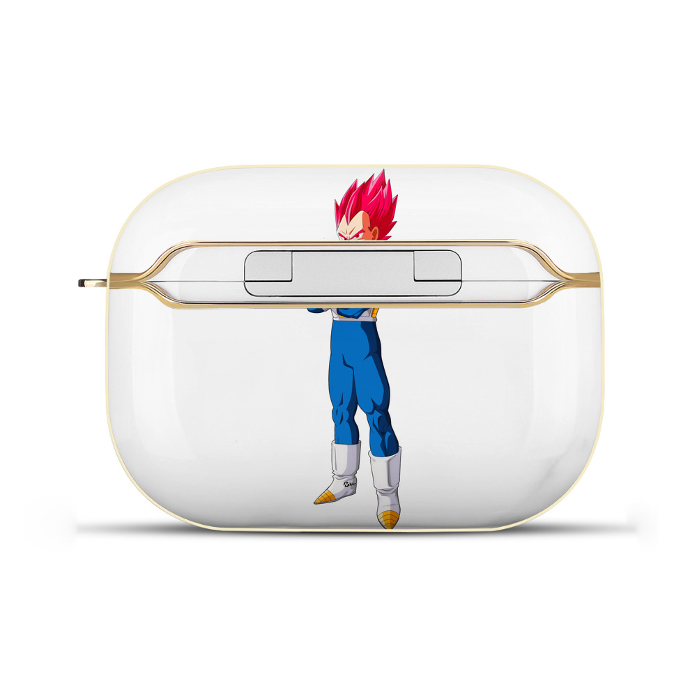 （画像用） ドラゴンボール ベジータ四世（Bejīta Yonsei）DRAGON BALL Vegeta IV 【AirPods Pro用】ハードシェル保護ケース｜耐衝撃・防指紋・カラビナ付き商品仕様