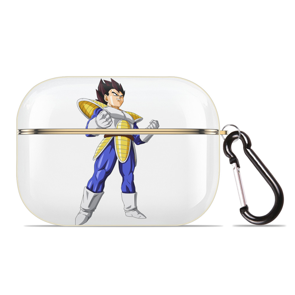 （画像用） ドラゴンボール ベジータ四世（Bejīta Yonsei）DRAGON BALL Vegeta IV 【AirPods Pro用】ハードシェル保護ケース｜耐衝撃・防指紋・カラビナ付き商品仕様